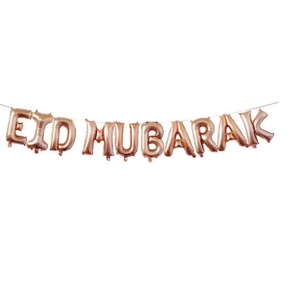 TB Mix Eid Mubarak Latex Ballons – Ramadan Kareem Dekoration für Ihre Feier