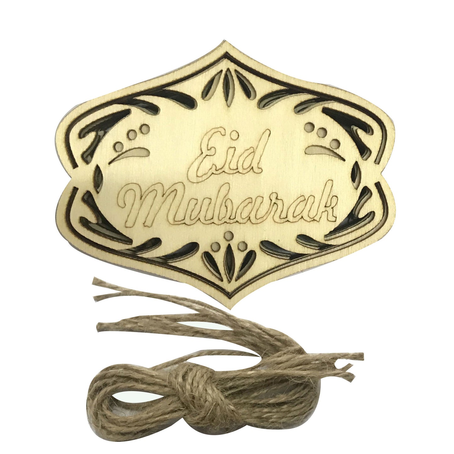 TB Mix Eid Mubarak Anhänger Desktop Holz dekorative Ornament