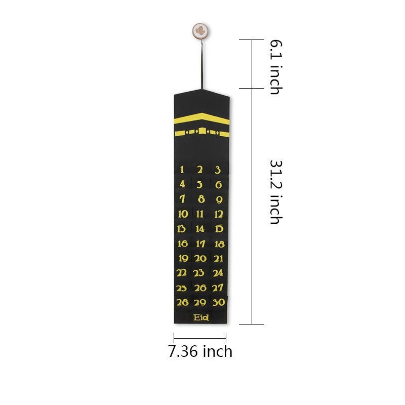 TB Mix Für Eid Al-Fitr und Ramadan ist der Wandkalender aus Stoff die richtige Wahl
