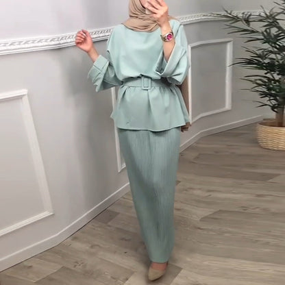 TB Mix Ramadan Eid Mubarak Abaya Dubai Türkei Hijab Kleid Muslim Se