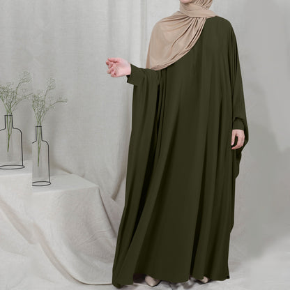 TB Mix Eid mit Kapuze, muslimische Frauen, Hijab-Kleid, Gebetskleidung, Jilbab Abaya, langer Khimar, volle Abdeckung, Ramadan-Kleid, Abayas, islamische Kleidung, Niqab