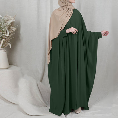 TB Mix Eid mit Kapuze, muslimische Frauen, Hijab-Kleid, Gebetskleidung, Jilbab Abaya, langer Khimar, volle Abdeckung, Ramadan-Kleid, Abayas, islamische Kleidung, Niqab