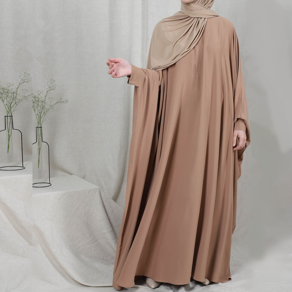 TB Mix Eid mit Kapuze, muslimische Frauen, Hijab-Kleid, Gebetskleidung, Jilbab Abaya, langer Khimar, volle Abdeckung, Ramadan-Kleid, Abayas, islamische Kleidung, Niqab