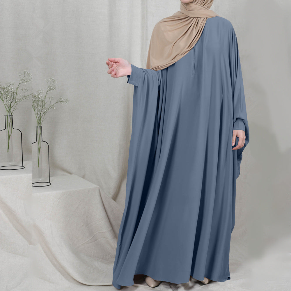 TB Mix Eid mit Kapuze, muslimische Frauen, Hijab-Kleid, Gebetskleidung, Jilbab Abaya, langer Khimar, volle Abdeckung, Ramadan-Kleid, Abayas, islamische Kleidung, Niqab