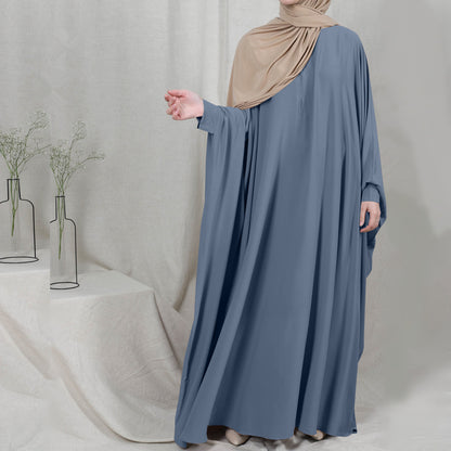 TB Mix Eid mit Kapuze, muslimische Frauen, Hijab-Kleid, Gebetskleidung, Jilbab Abaya, langer Khimar, volle Abdeckung, Ramadan-Kleid, Abayas, islamische Kleidung, Niqab