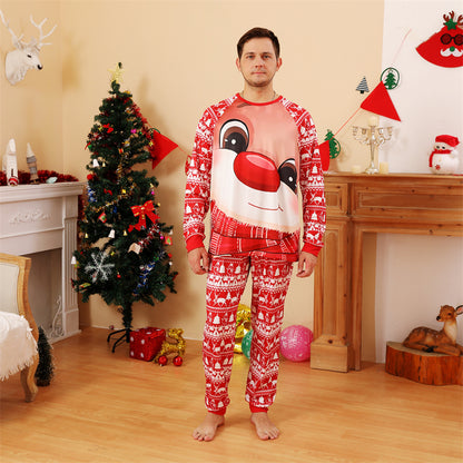 TB Mix Herren Weihnachts-Pyjama-Set mit Reh-Muster