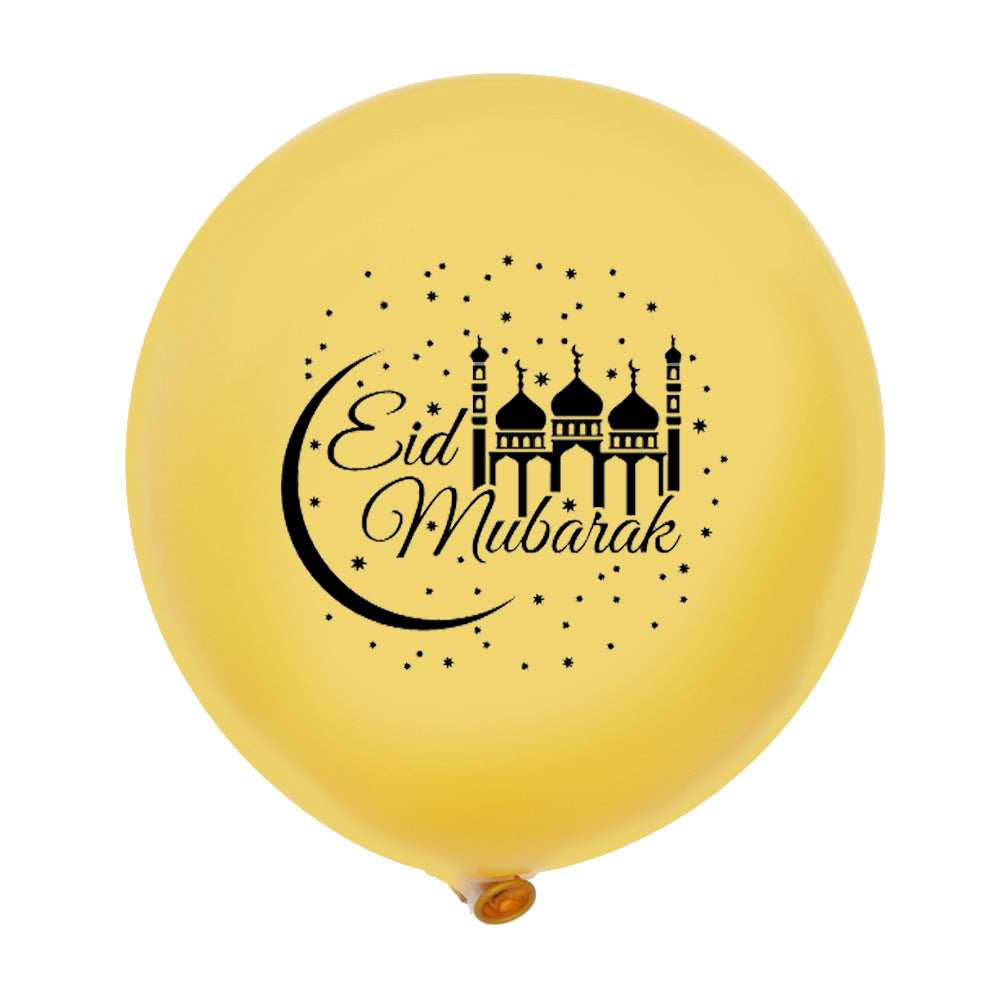 TB Mix Eid Mubarak Latex Ballons – Ramadan Kareem Dekoration für Ihre Feier