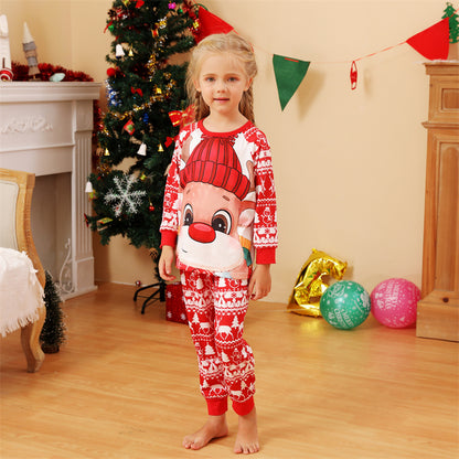 TB Mix Herren Weihnachts-Pyjama-Set mit Reh-Muster