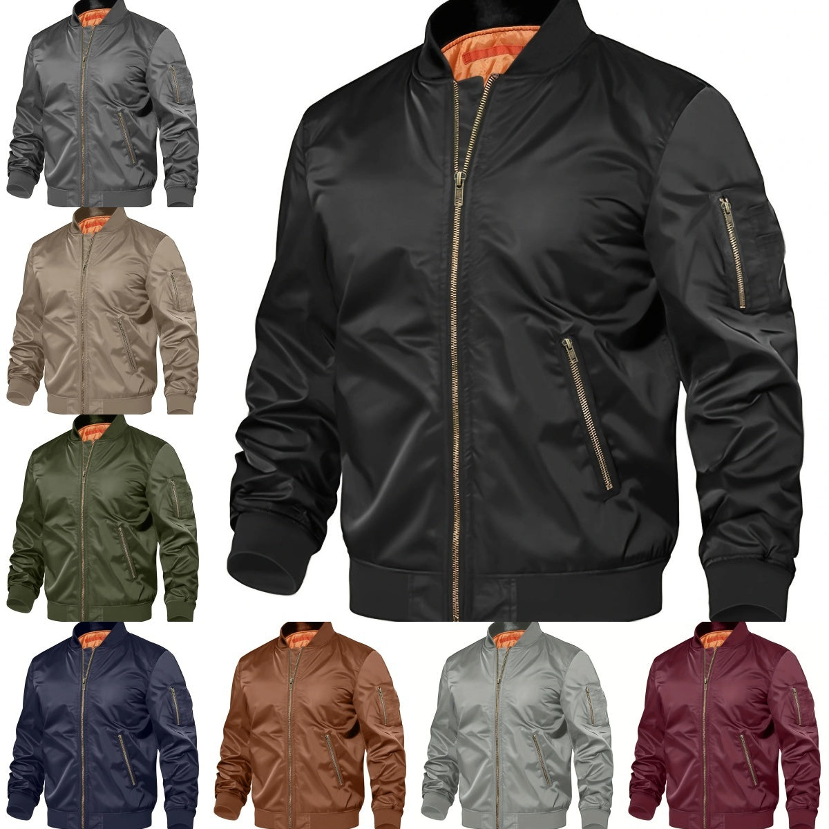 TB Mix Herren Jacke Neue Frühling Herbst Männlichen Baseball Jacken Pilot Männer Outwear Mantel