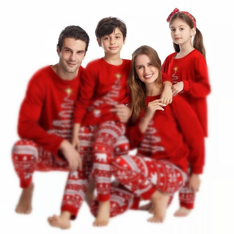 TB Mix Weihnachts-Eltern-Kind-Kleidung mit bedrucktem Pyjama