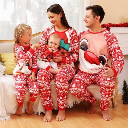 TB Mix Herren Weihnachts-Pyjama-Set mit Reh-Muster