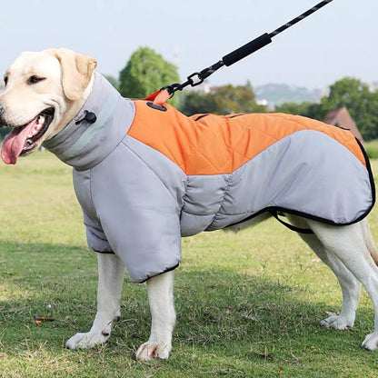 TB Mix Neue Winter-Hundejacke Wasserdichte Haustierkleidung für mittelgroße und große Hunde Warme, dicke Hundeweste Kostüm Labrador Jacke