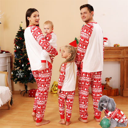 TB Mix Herren Weihnachts-Pyjama-Set mit Reh-Muster